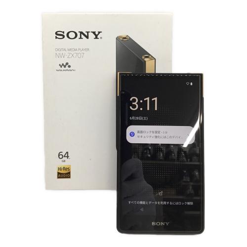 SONY (ソニー) WALKMAN 64GB 2023年発売 NW-ZX707 サインアウト確認済 -