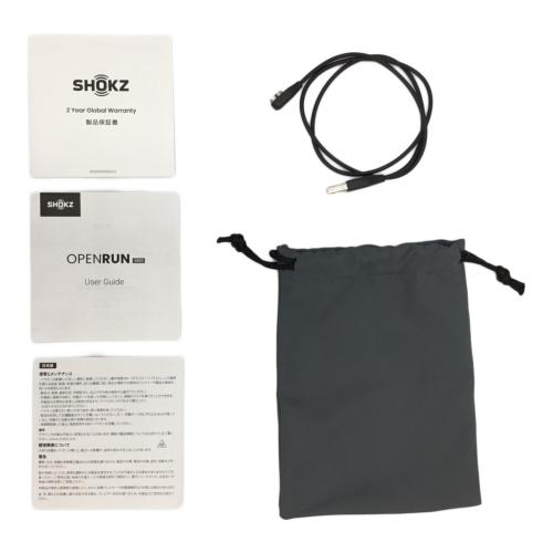 SHOKZ (ショックス) 骨伝導イヤホン OPENRUN S803 動作確認済み