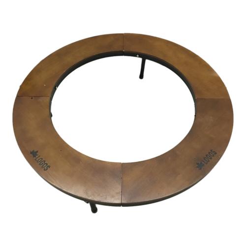 LOGOS (ロゴス) アイアンウッド囲炉裏サークルテーブル L ブラウン 81064106