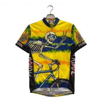 PRIMAL wear サイクルウェア メンズ SIZE L イエロー×ブルー DK700X