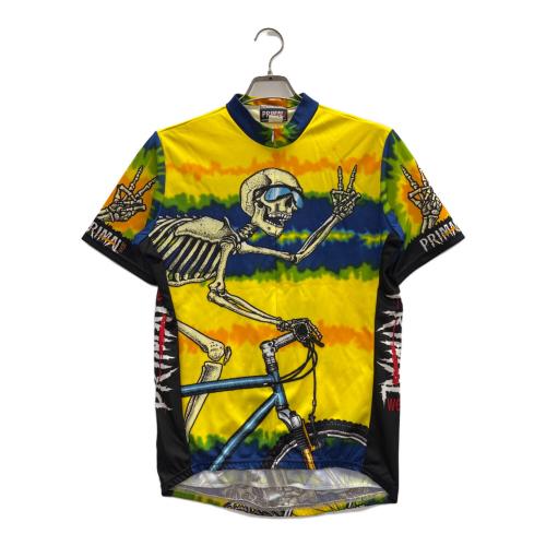 PRIMAL wear サイクルウェア メンズ SIZE L イエロー×ブルー DK700X