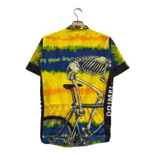 PRIMAL wear サイクルウェア メンズ SIZE L イエロー×ブルー DK700X