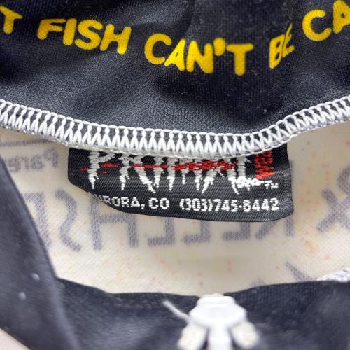 PRIMAL wera サイクルウェア メンズ SIZE M ホワイト×ブルー 魚