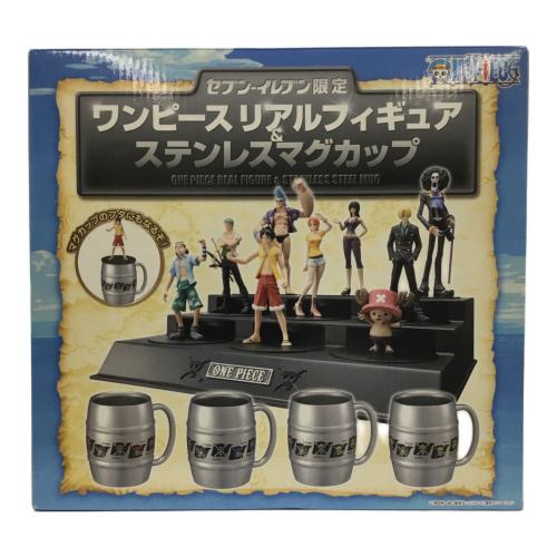 ONE PIECE (ワンピース) フィギュア ワンピース リアルフィギュア&ステンレスマグカップ セブン-イレブン限定