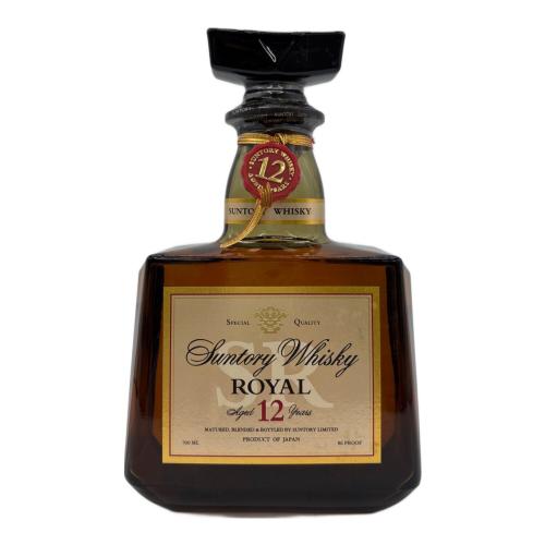SUNTORY (サントリー) ジャパニーズウィスキー 700ml ROYAL 12年 未開封