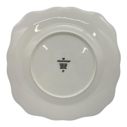 Wedgwood (ウェッジウッド) スクエアプレート フロレンティーン・ターコイズ