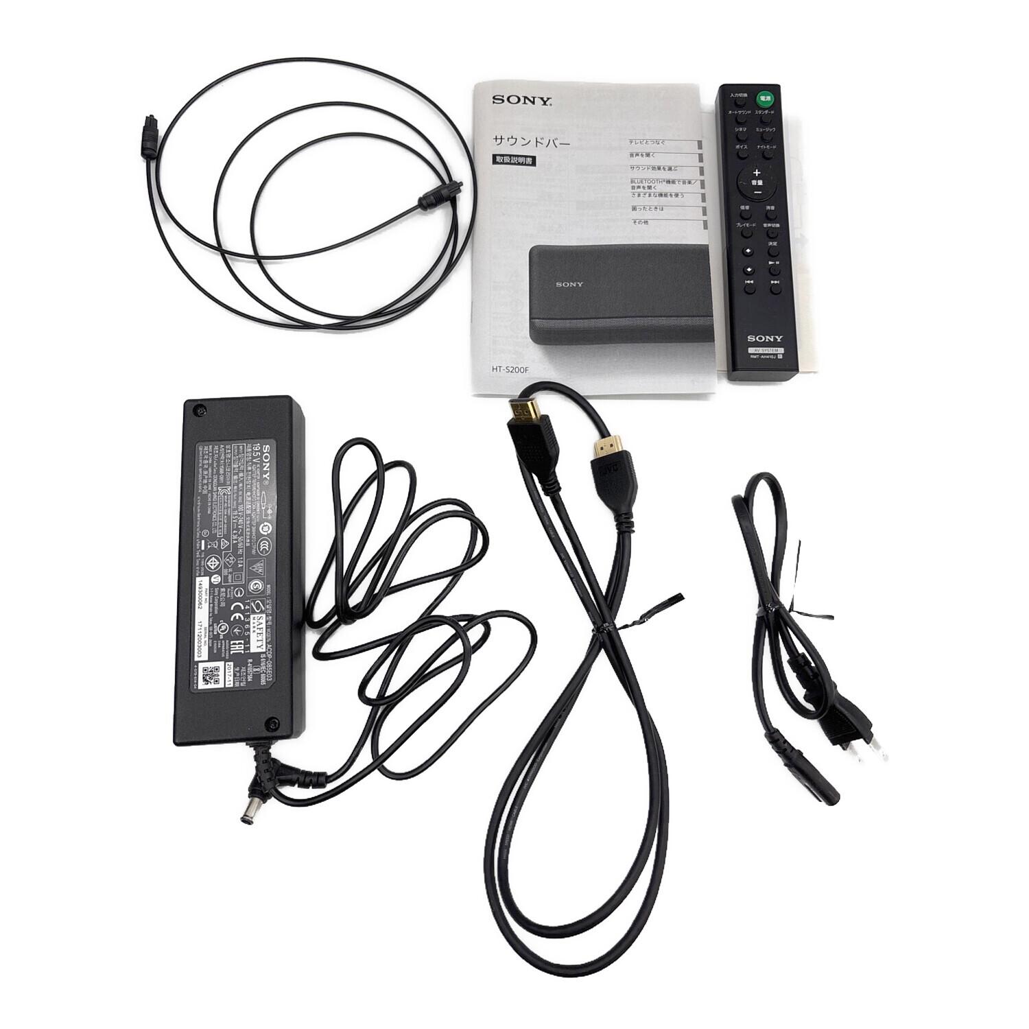 SONY (ソニー) サウンドバーシステム HT-S200F 2017年製｜トレファクONLINE