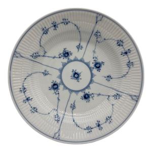 ROYAL COPENHAGEN (ロイヤル・コペンハーゲン) プレート 25.5cm 624 ブルーフルーテッド・プレイン