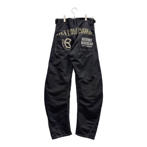 YELLOW CORN (イエローコーン) メッシュパンツ メンズ SIZE M ブラック YP-6119M