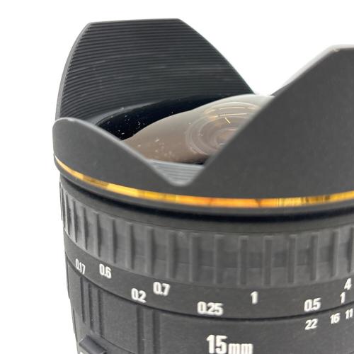SIGMA (シグマ) 単焦点レンズ FISHEYE 180° 15mm 1:2.8EX -