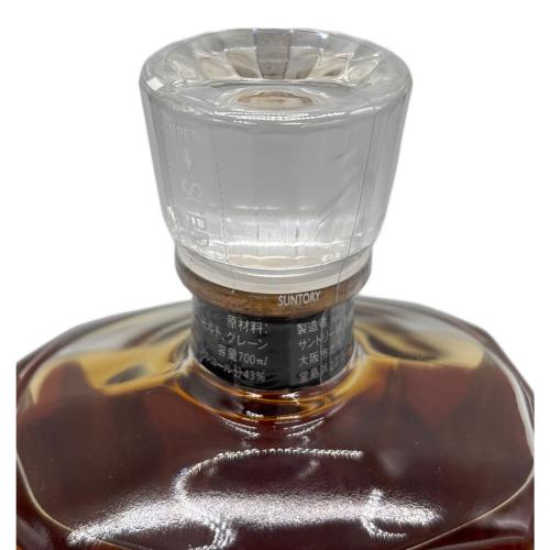 サントリー ジャパニーズウィスキー 700ml CREST 12年 未開封