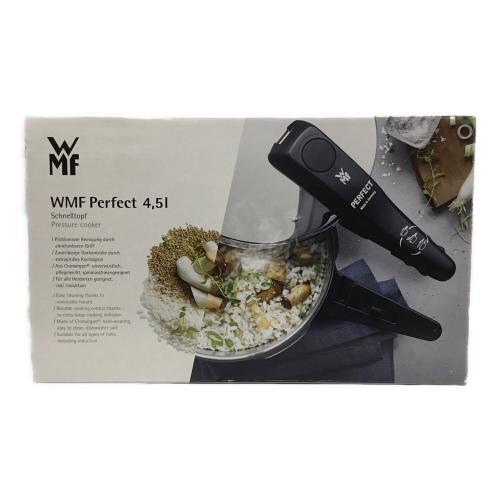 WMF (ヴェーエムエフ) パーフェクト圧力鍋 4.5L シルバー IH対応