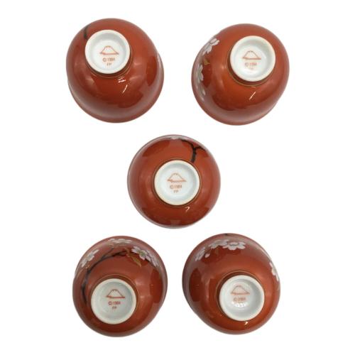 深川製磁 (フカガワセイジ) 酒器揃 徳利2個・お猪口5個