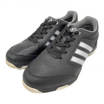 adidas (アディダス) ゴルフシューズ メンズ SIZE 27cm ブラック×ホワイト PURE360 Q44810