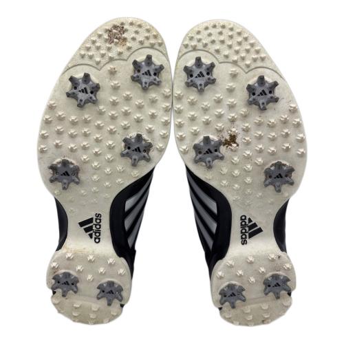 adidas (アディダス) ゴルフシューズ メンズ SIZE 27cm ブラック×ホワイト PURE360 Q44810