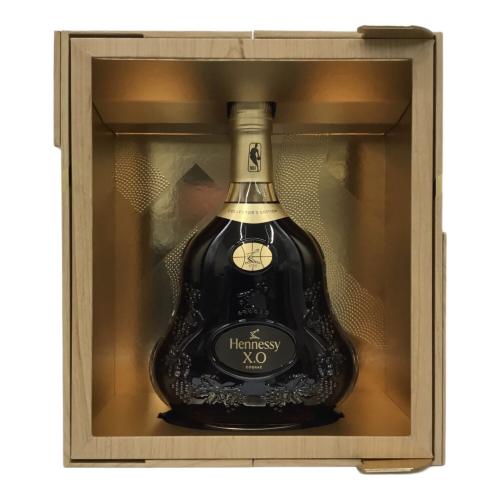 HENNESSY (ヘネシー) コニャック 700ml X.O x NBA シーズン4 限定ギフトボックス 未開封 木箱付