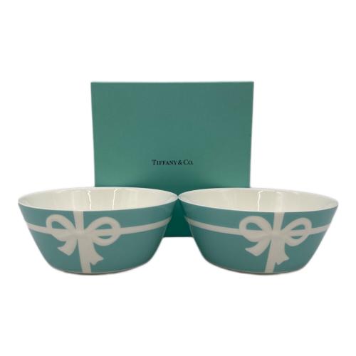 TIFFANY & Co. (ティファニー) ボウル ブルーリボン 2Pセット