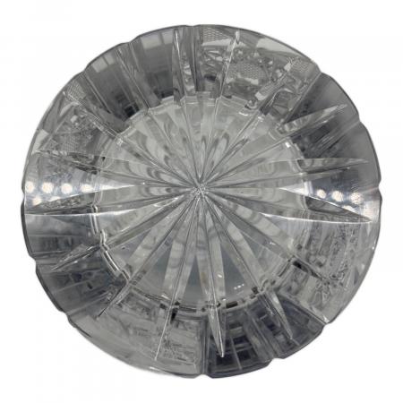 BOHEMIA GLASS (ボヘミア グラス) 花瓶 ブルーラスターローズ