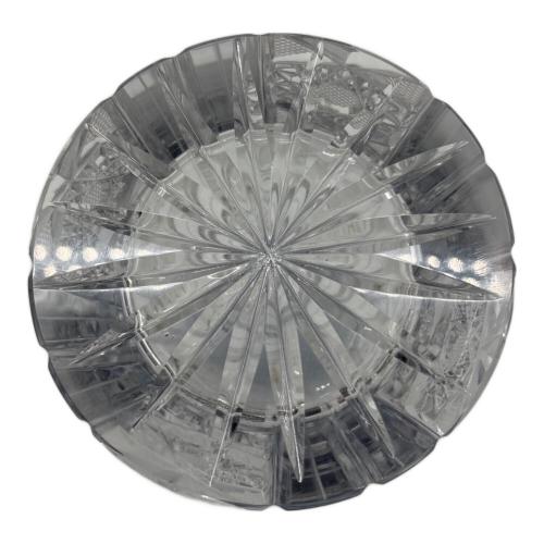 BOHEMIA GLASS (ボヘミア グラス) ガラス花瓶 ブルーラスターローズ