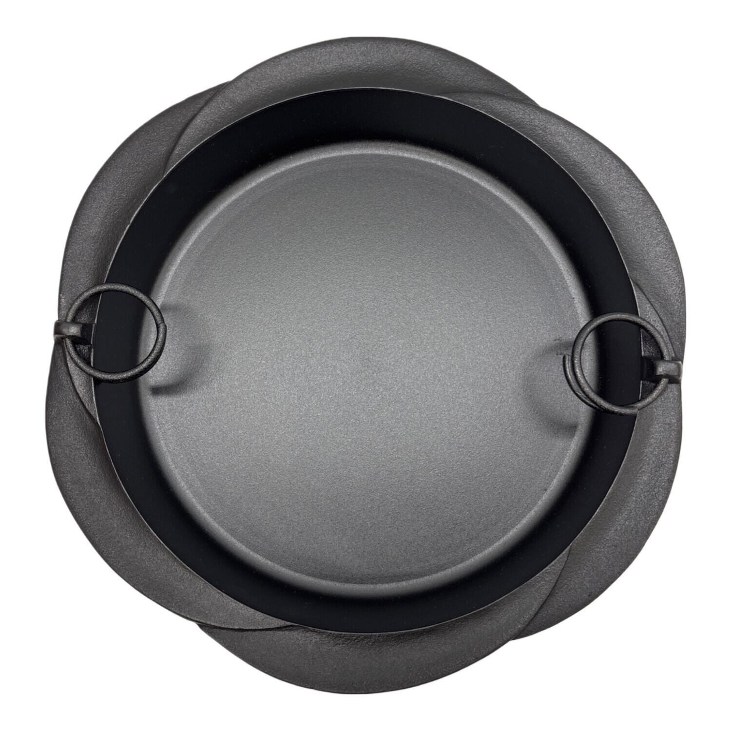 南部鉄器 (ナンブテッキ) すき焼き鍋 ブラック｜トレファクONLINE