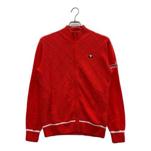 le coq sportif GOLF (ルコック スポルティフ ゴルフ) ゴルフウェア(トップス) メンズ SIZE M オレンジ QGMLJL00