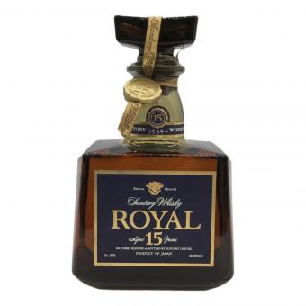 サントリー ジャパニーズウィスキー ローヤル プレミアム15年 青ラベル 700ml 未開封