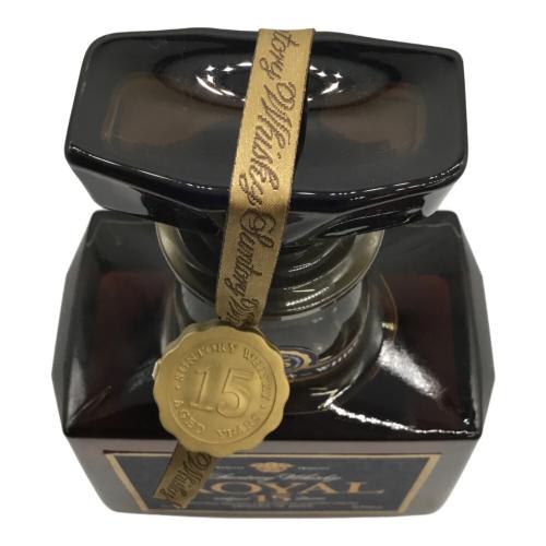 サントリー ジャパニーズウィスキー ローヤル プレミアム15年 青ラベル 700ml 未開封