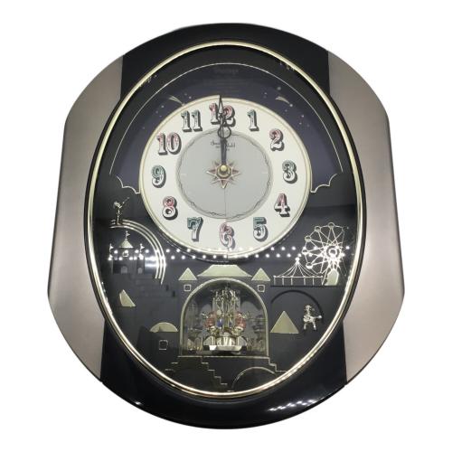 Small World RHYTHM (スモールワールドリズム) レトロからくり時計 4MH751 動作確認済