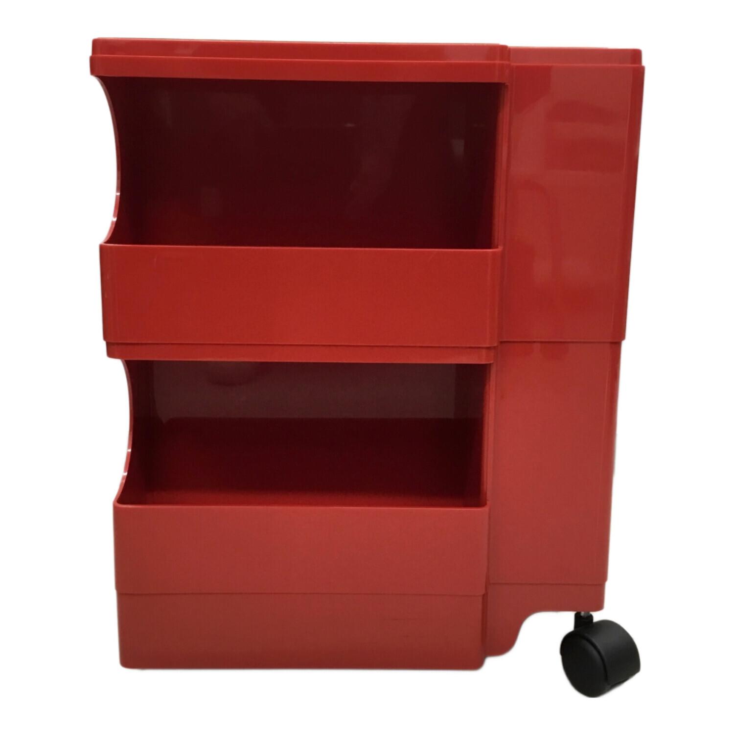 Boby Wagon ジョエ・コロンボ レッド 二段 赤 正規品 Joe Colombo B