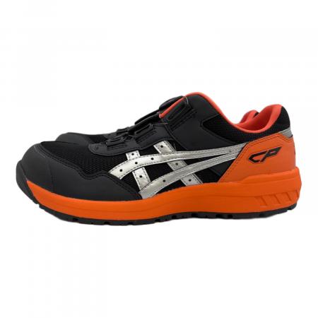 asics 安全靴 ブラック/オレンジ 27cm asics (アシックス) 安全靴 メンズ SIZE 26.5cm ブラック×オレンジ