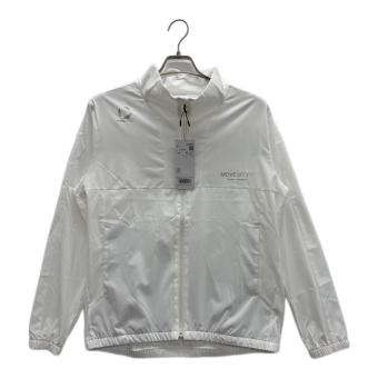 DESCENTE (デサント) ストレッチクロスジャケット メンズ SIZE M ホワイト MOVE SPORT ST5SJKX1MB