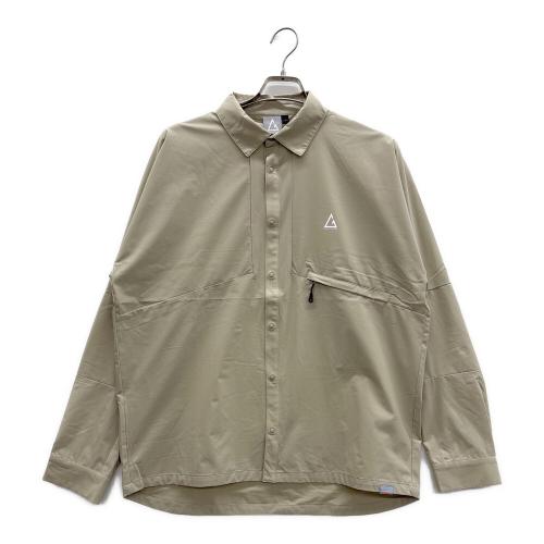 ROGER EGGER (ロジャーエーガー) ベルクシャツ メンズ SIZE L ベージュ RE24SHY5610012