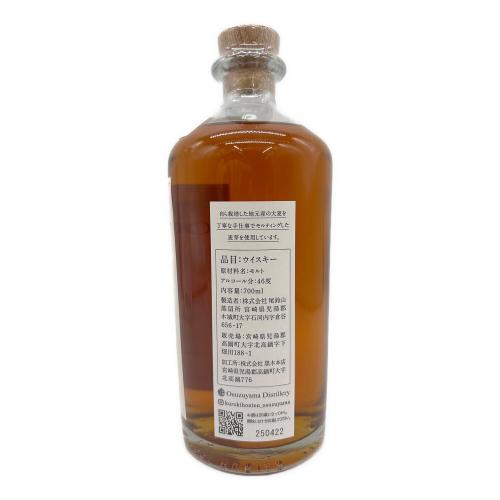 尾鈴山蒸留所 ウィスキー 700ml  OSUZU MALT 未開封