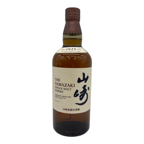 サントリー シングルモルトウィスキー 700ml 山崎 シングルモルト 未開封