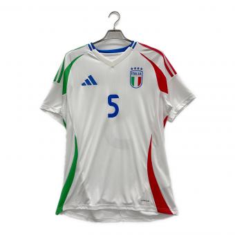 adidas (アディダス) ユニフォーム メンズ SIZE XL ホワイト 夏物 IN0656 イタリア代表 2024 ユニフォーム アウェイ 半袖 レプリカ
