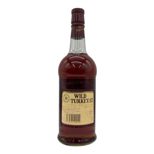 WILD TURKEY (ワイルドターキー) バーボン 750ml 12年 BEYOND DUPLICATION 旧ボトル 未開封
