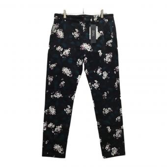 PEARLY GATES (パーリーゲイツ) ゴルフパンツ メンズ SIZE 6 ブラック 桜柄 053-1131205