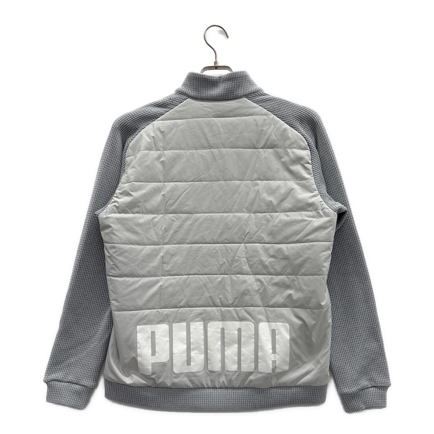 PUMA (プーマ) ゴルフウェア(トップス) メンズ SIZE M ライトグレー