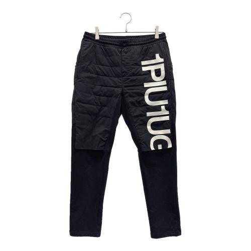 1PIU1UGUALE3 RELAX (ウノピゥウノウグァーレトレ リラックス) スリムフィットゴルフパンツ メンズ SIZE M ブラック