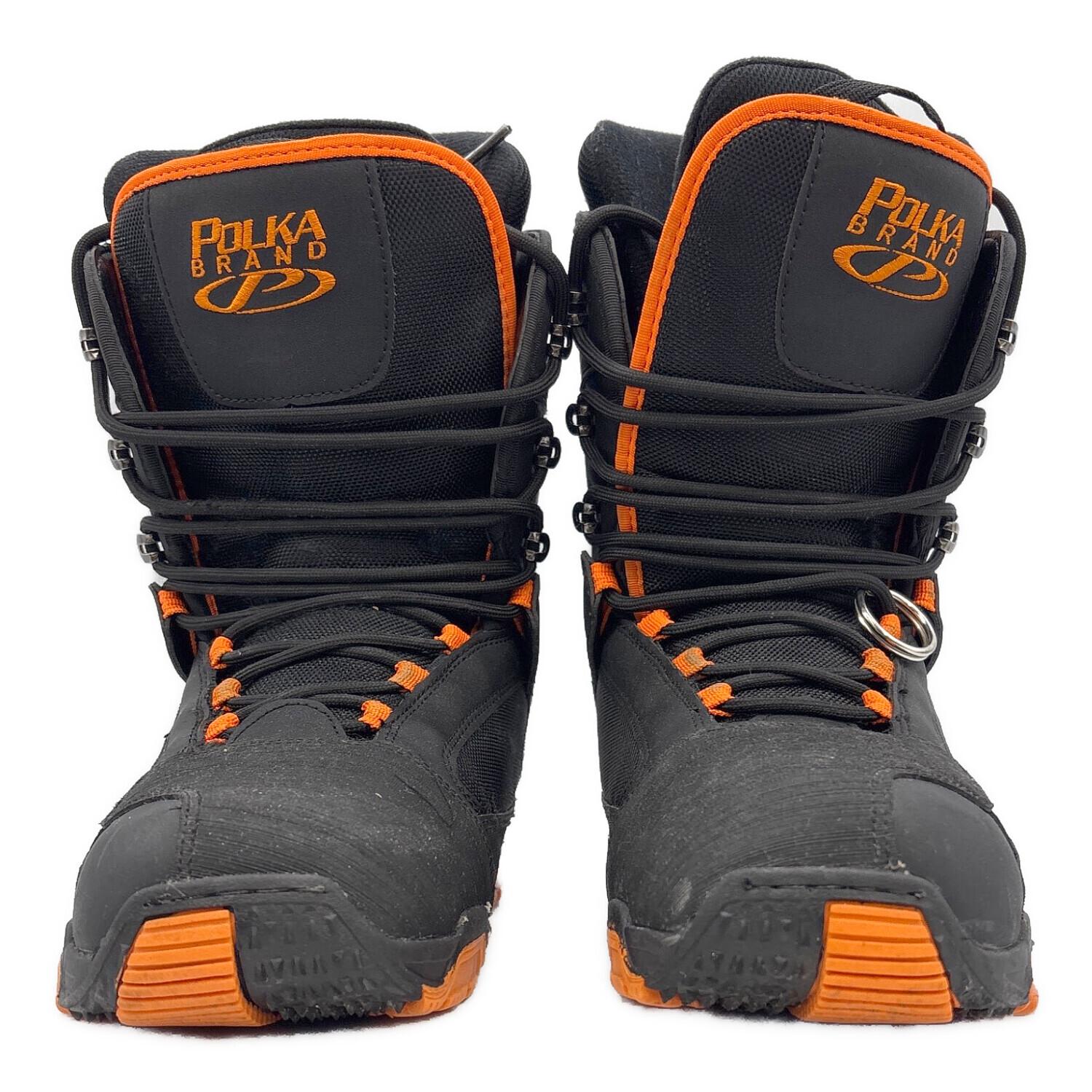永野　スノーボードブーツ ブラック/オレンジ バッグ付き 永野 スノーボードブーツ ブラック/オレンジ バッグ付き 永野