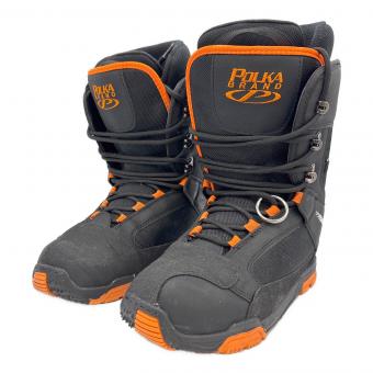 POLKA BRAND スノーボードブーツ メンズ SIZE 25.5cm ブラック×オレンジ