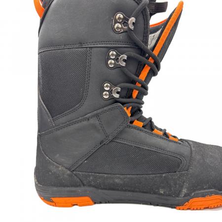 スノーボードブーツ 27cm グレー/オレンジ POLKA BRAND スノーボードブーツ メンズ SIZE 25.5cm ブラック