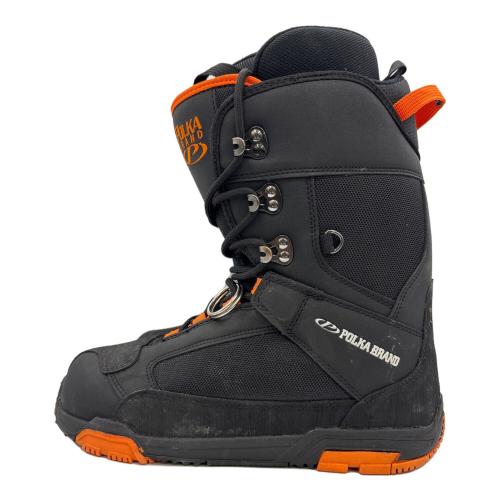 POLKA BRAND スノーボードブーツ メンズ SIZE 25.5cm ブラック×オレンジ