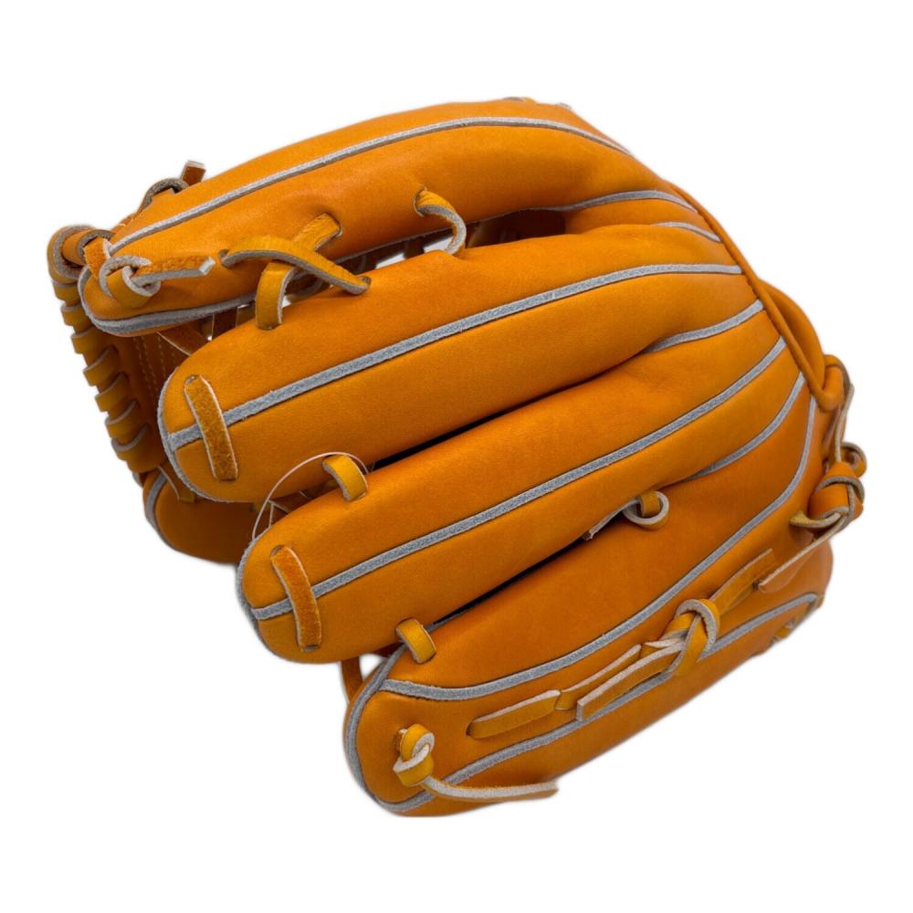 ミズノ オレンジレザーグローブ MIZUNO (ミズノ) グローブ オレンジ ミズノプロ 2024セレクション