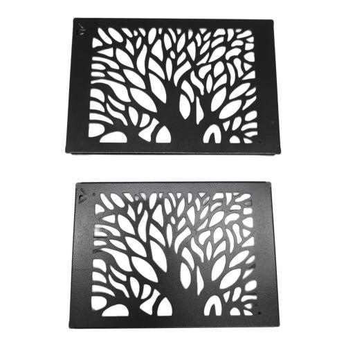 BLACK DESIGN (ブラックデザイン) ツリー柄アイアンプレート BLACK DESIGN BAG付