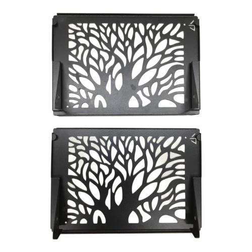BLACK DESIGN (ブラックデザイン) ツリー柄アイアンプレート BLACK DESIGN BAG付