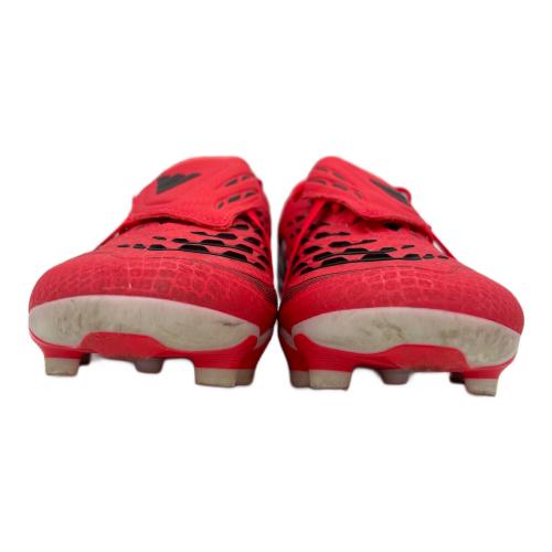 adidas (アディダス) フットサルシューズ メンズ SIZE 68.5cm (W27) レッド×ホワイト JR0443