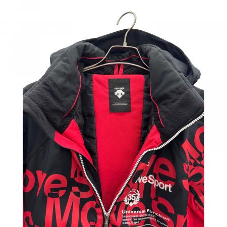 【美品】DESCENTE デサント スキーウェア ジャケット　L メンズ　赤　黒 DESCENTE (デサント) スキーウェア(セット) メンズ SIZE L