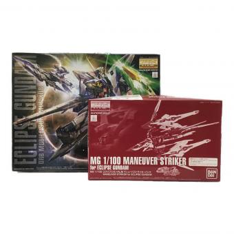 BANDAI (バンダイ) ガンプラ 1/100 MG エクリプスガンダム & 1/100 MG エクリプスガンダム用マニューバストライカーパック 機動戦士ガンダムSEED ECLIPSE 5061919/5062198