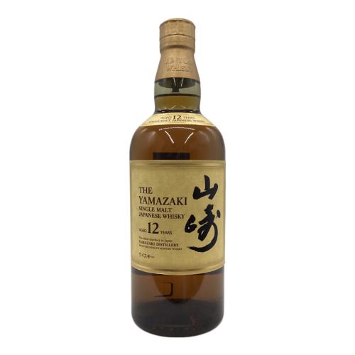 サントリー ウィスキー 700ml 山崎 12年 現行ボトル 未開封